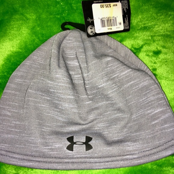 Under Armour Mica Gray Mens Scully OS ColdGear - Picture 4 of 4